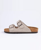 Premium Genuine Suede Sandals by Qomfort