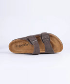 Premium Genuine Suede Sandals by Qomfort