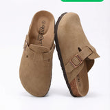 100% Vegan Suede Clogs by Qomfort