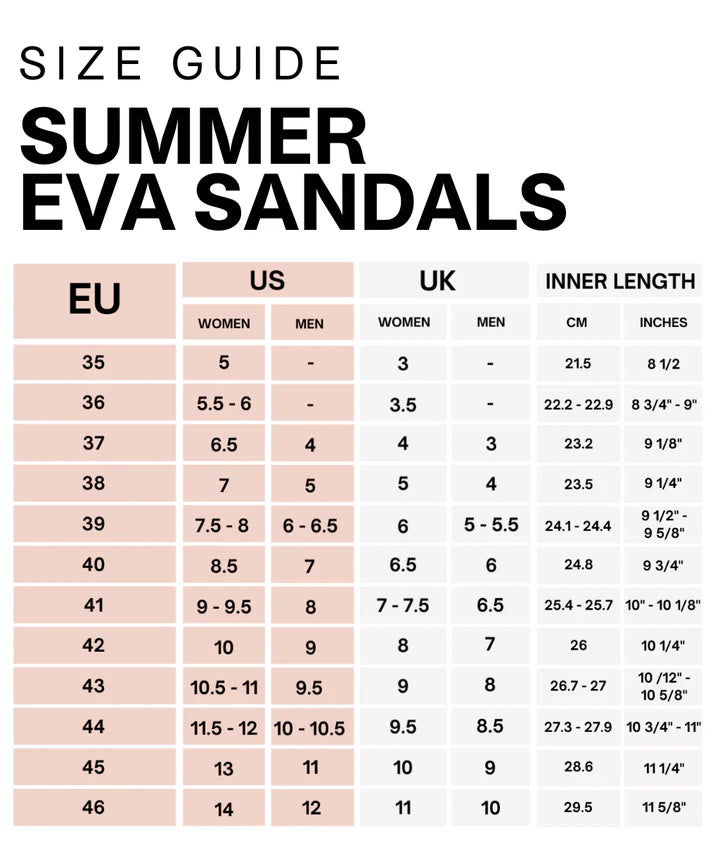 Summer EVA Sandals by Qomfort
