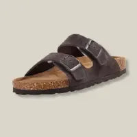 Premium Genuine Suede Sandals by Qomfort